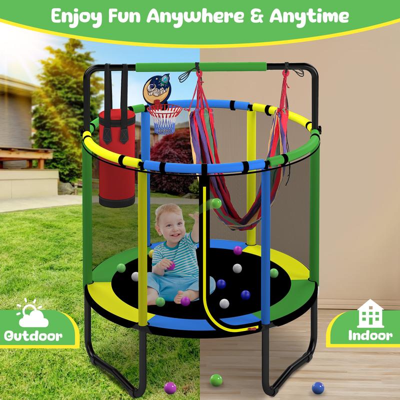 Mini Trampoline Set