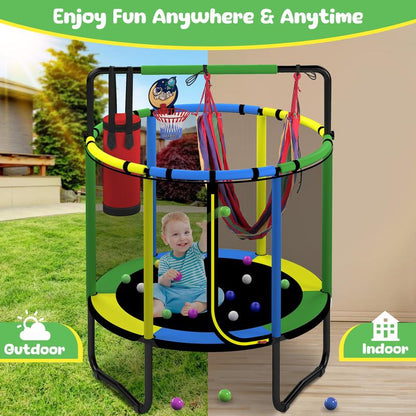Mini Trampoline Set